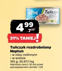 Netto Tuńczyk rozdrobniony w wodzie Neptun oferta
