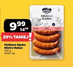 Netto Kiełbasa ślaska Mistrz rohus oferta