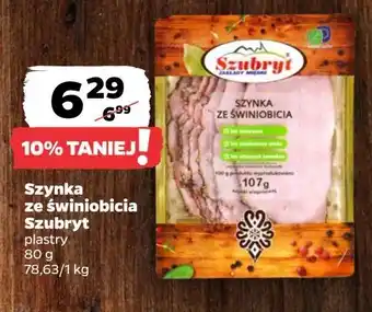 Netto Szynka ze świniobicia Szubryt oferta