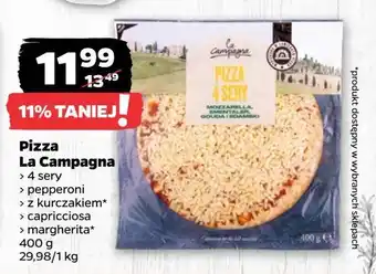 Netto Pizza 4 sery La campagna oferta