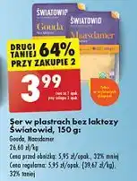 Biedronka Ser maasdamer bez laktozy Światowid oferta
