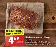 Biedronka Chleb całe ziarno oferta