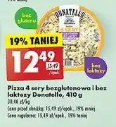 Biedronka Pizza 4 sery bez laktozy i glutenu Donatello oferta