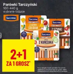Delikatesy Centrum Parówki Tarczyński oferta