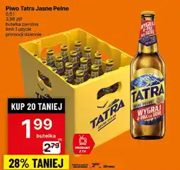 Delikatesy Centrum Piwo Tatra Jasne Pełne oferta