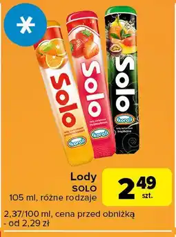 Lód tropikalny Koral solo