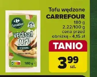 Carrefour Market Tofu wędzone Carrefour sensation oferta