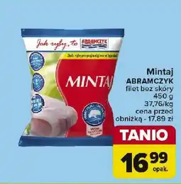 Carrefour Mintaj filet Abramczyk oferta