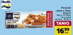 Carrefour Złote paluszki rybne Frosta oferta
