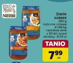 Carrefour Warzywa z kurczakiem i kaszą Gerber junior oferta