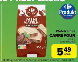 Globi Wafelki kakaowe Carrefour oferta