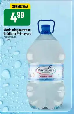 Woda niegazowana źródlana Primavera 5 l