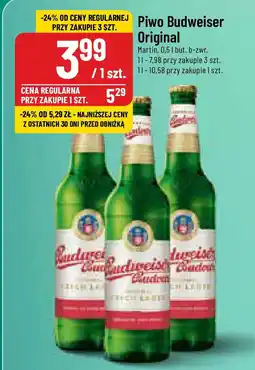 Polomarket Piwo Budweiser Original 0,5 l oferta