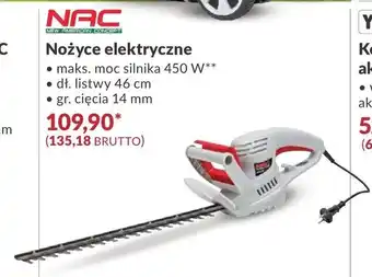 Makro NAC Nożyce elektryczne 450W oferta