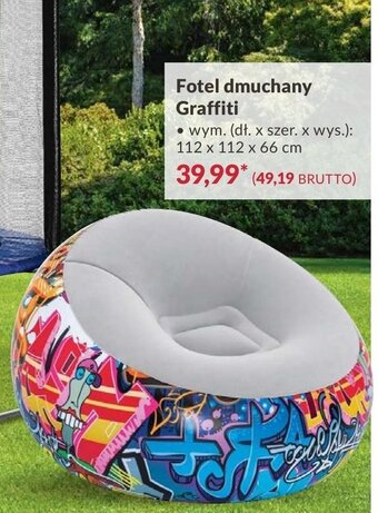 Makro Fotel dmuchany oferta