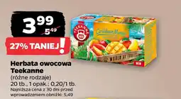 Netto Herbata owocowa Teekanne 20 tb. oferta