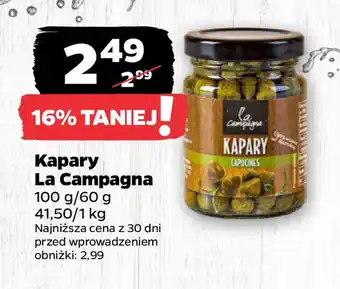 Netto Kapary La Campagna 100 g/60 g oferta