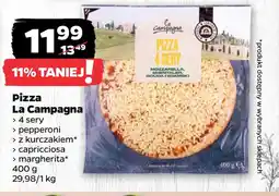 Netto Pizza La Campagna 400 g oferta