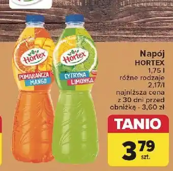 Carrefour Napój pomarańcza-mango Hortex oferta