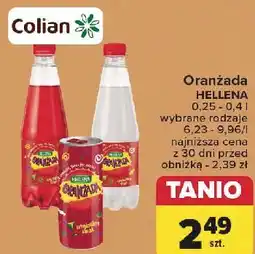 Carrefour Oranżada biała Hellena oferta