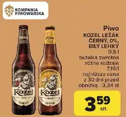 Carrefour Piwo Kozel Lezak oferta