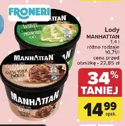 Carrefour Lody chocolate biscut Manhattan oferta
