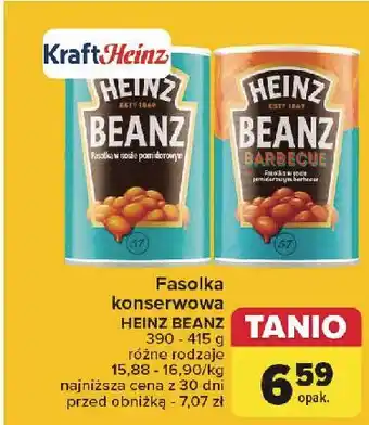 Carrefour Fasolka w sosie pomidorowym Heinz oferta