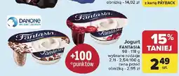 Carrefour Jogurt z mleczną czekoladą Danone Fantasia oferta