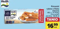 Carrefour Złote paluszki rybne z fileta Frosta oferta