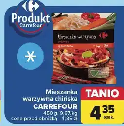Mieszanka warzywna chińska Carrefour