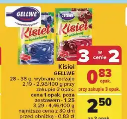 Carrefour Kisiel wiśniowy Gellwe oferta