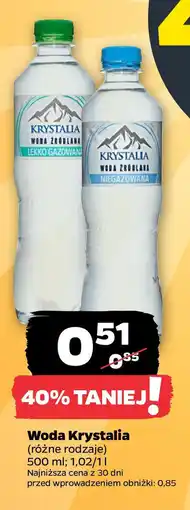 Netto Woda Krystalia 500 ml oferta