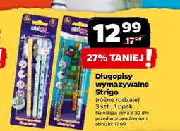 Netto Długopisy wymazywalne Strigo 3 szt. oferta