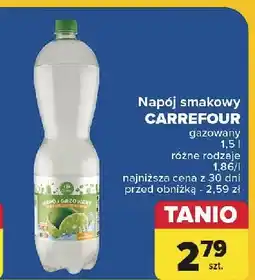 Carrefour Woda limonkowa Carrefour Classic oferta