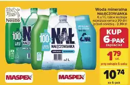 Carrefour Woda niegazowana Nałęczowianka oferta