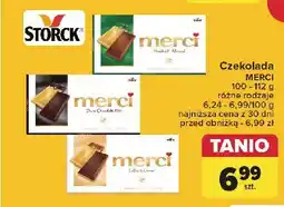 Carrefour Czekolada mleczna z kawałkami orzechów i migdałami Storck Merci oferta