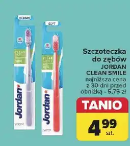 Carrefour Szczoteczka do zębów miekka Jordan Clean Smile oferta
