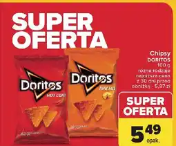 Carrefour Chipsy kukurydziane o smaku serowym Doritos oferta
