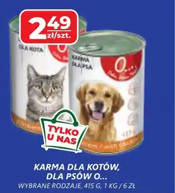 Top Market KARMA DLA KOTÓW, DLA PSÓW O..., 415 G oferta