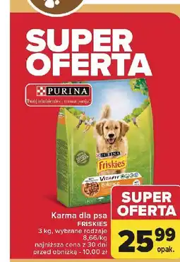 Carrefour Karma dla psa balance Friskies Vitafit oferta
