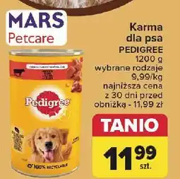 Carrefour Karma dla psa z wołowiną w galaretce Pedigree oferta