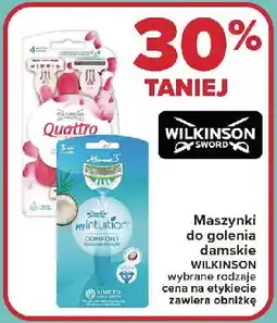 Carrefour Maszynka do golenia coconut delight Wilkinson My Intuition Comfort oferta