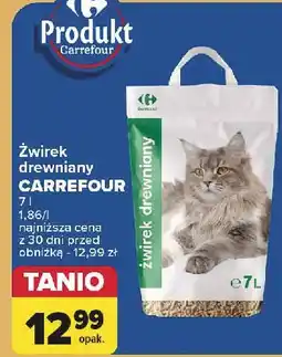 Carrefour Żwirek dla kota Carrefour oferta