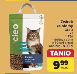 Carrefour Żwirek ze słomy Cleo oferta