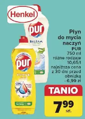 Carrefour Płyn do naczyń lemon Pur Power oferta