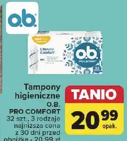 Carrefour Tampony normal O.b. Procomfort oferta