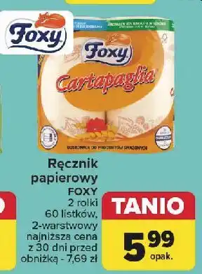 Carrefour Ręcznik kuchenny Foxy Cartapaglia oferta