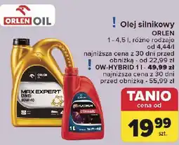 Olej silnikowy max expert 0w-20 Orlen Oil