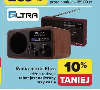 Carrefour Radio ula Eltra oferta