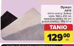 Carrefour Dywan arte 160 x 230 cm oferta